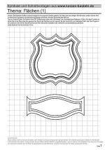 Kerzen-verzieren - Schablone Flächen 1